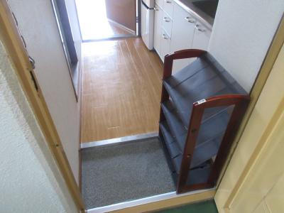 ピエスあさのの展望|玄関から～