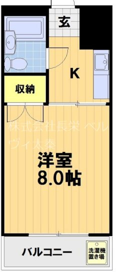 ピエスあさのの間取り
