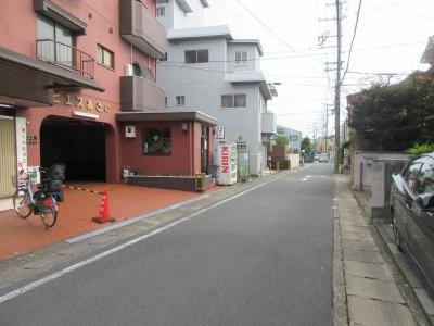 ピエスあさのの地図|前面道路