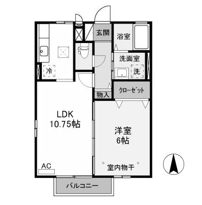 【間取り】 | コンフォール・メゾンⅠ