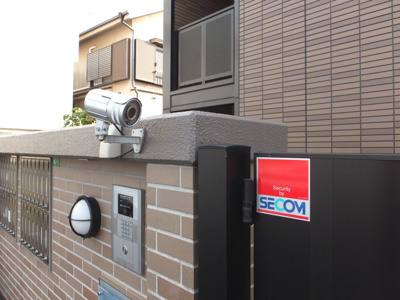 【エントランス】 | 松風ハイツ | オートロックゲートが付いている物件です