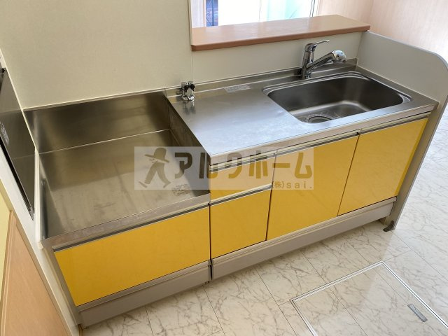 ラミュー久宝寺Ⅱ棟のキッチン