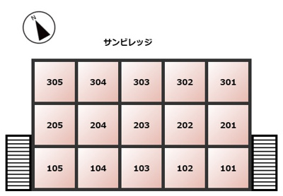 【区画図】 | サンビレッジ