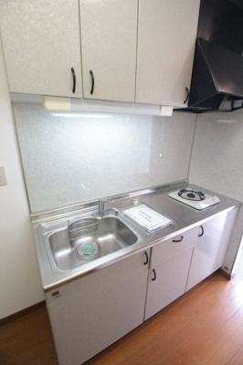 【キッチン】 | 富士見ハイツ | 作業スペースが広く収納もたっぷりです☆