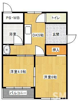 【間取り】 | ＧＳ服部