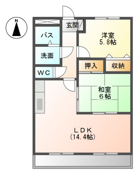 ノースフェザントの間取り
