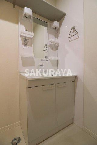 サンビレッジの独立洗面台|2022年撮影。現況と異なる場合があります。