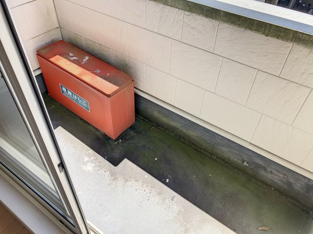 シャルム桜田の丘のバルコニー