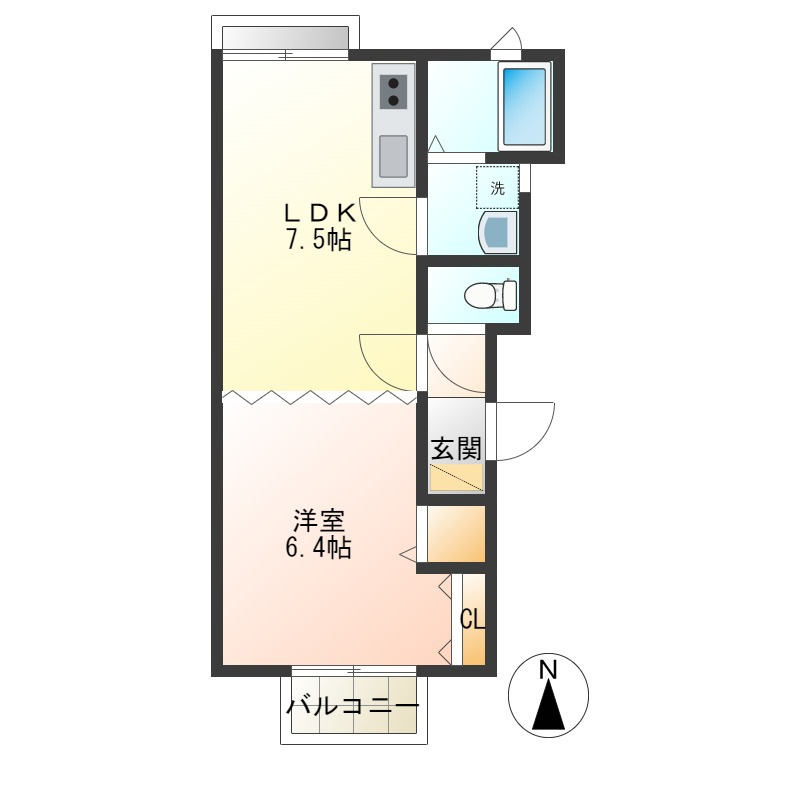 シャルム桜田の丘の間取り