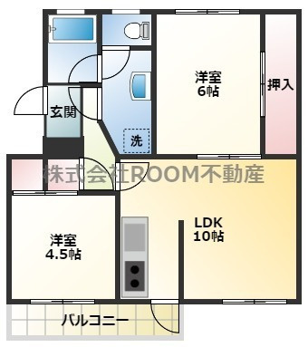 メゾン花繰の間取り