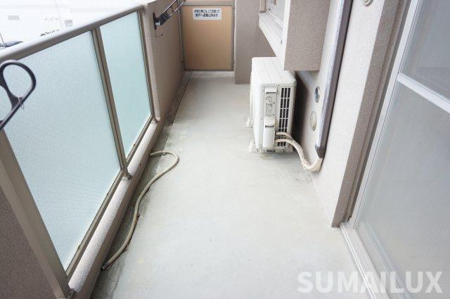 熊本市中央区本荘６丁目の賃貸マンションのバルコニー