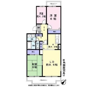 パティオ岸和田の間取り