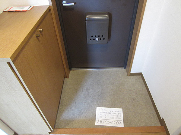 岸和田市田治米町の賃貸マンションの玄関