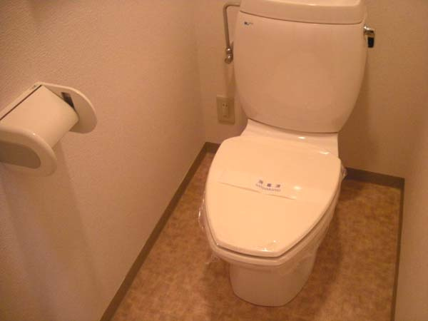 岸和田市田治米町の賃貸マンションのトイレ|コンパクトで使いやすいトイレです