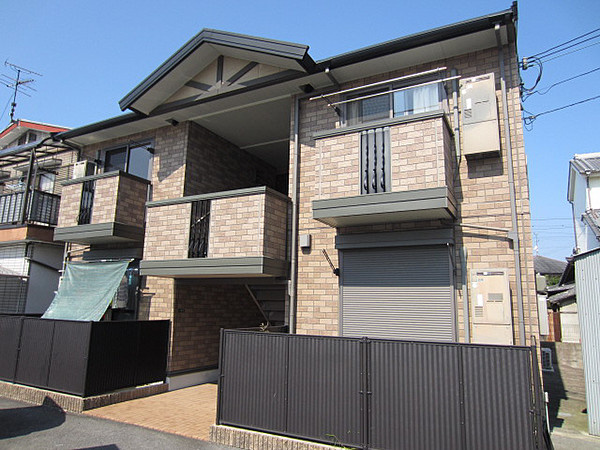 GRACE岸和田の外観|外観は落ち着いています