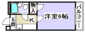 アヴニールふじわらの間取り