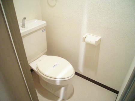 高石市加茂４丁目のハイツのトイレ|トイレもきれいです