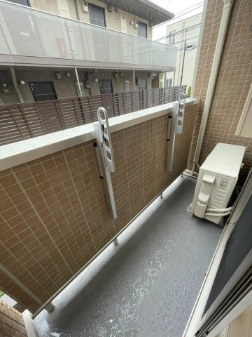 エクセリア上石原のバルコニー