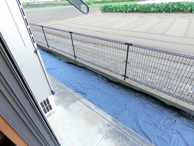 町田タウンハウスCのバルコニー