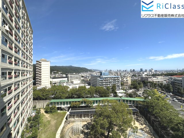 夢野ハイタウン1号棟の展望