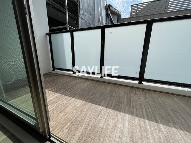 サン　シエロ東今里のバルコニー