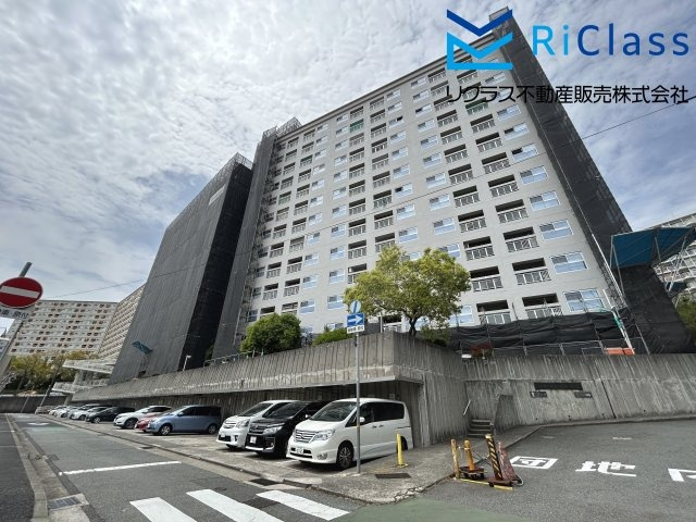 夢野ハイタウン２号棟の外観|外観です