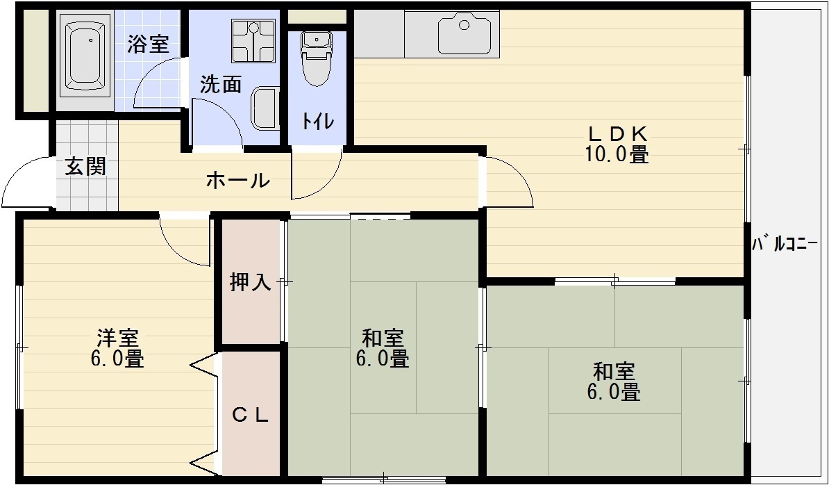 エクセレンスの間取り