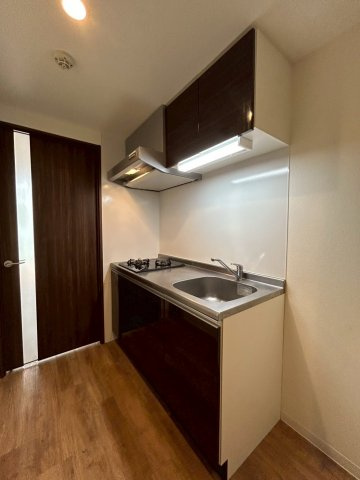 The Well Mejiroのキッチン|2口ガスコンロ