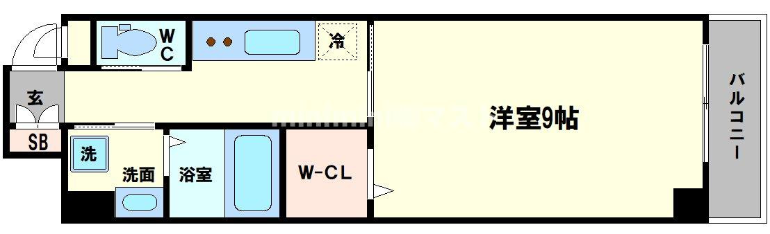 ダイワシティー福島の間取り