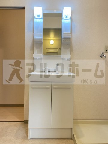 シャルム南山本の独立洗面台