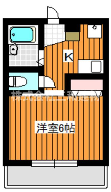 Ｋ・トキ・ハイムの間取り