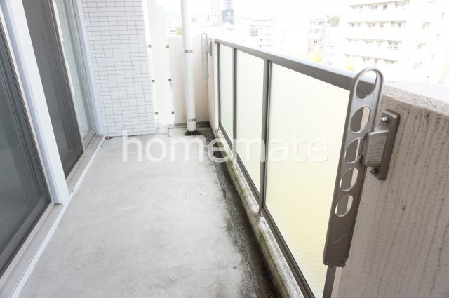 熊本市中央区大江本町の賃貸マンションのバルコニー