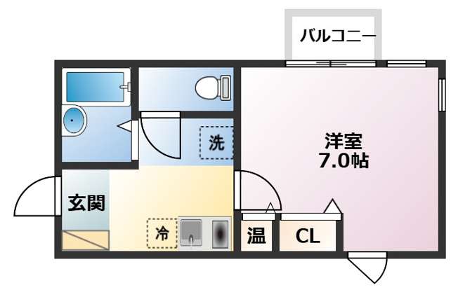 【間取り】 | アヴェニール岡本