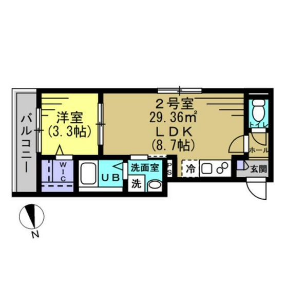 【間取り】 | シャン・エトワール都賀