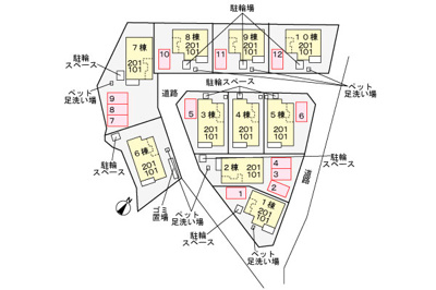 【駐車場】 | リブラＣ | 駐車場