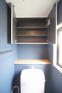 【収納】 | エトワール | トイレにも収納棚を設置