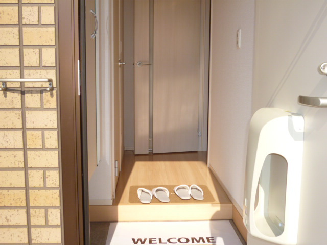 フェリスディア　Ａの玄関