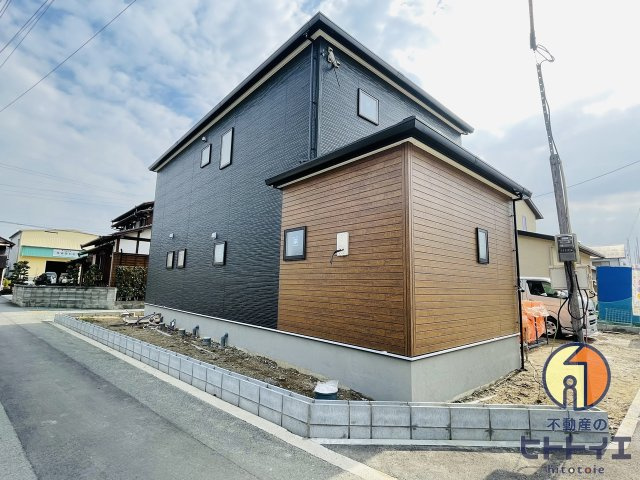 八女市馬場　新築建売住宅　2号棟の外観