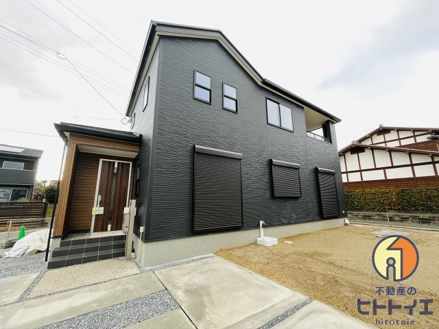 八女市馬場　新築建売住宅　2号棟の外観