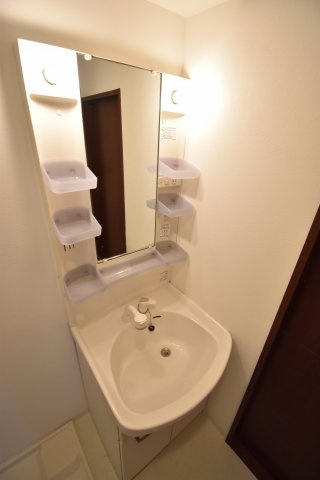 ワイズコート難波イーストの独立洗面台