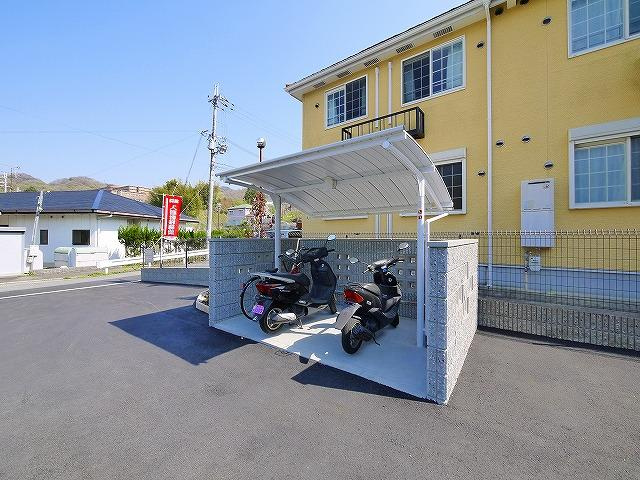 グランツポニートのその他共用部分|駐輪場完備です