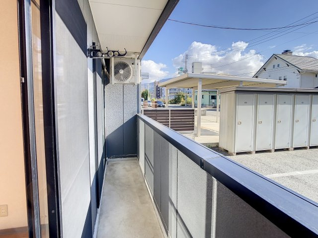 ドリームシティのバルコニー