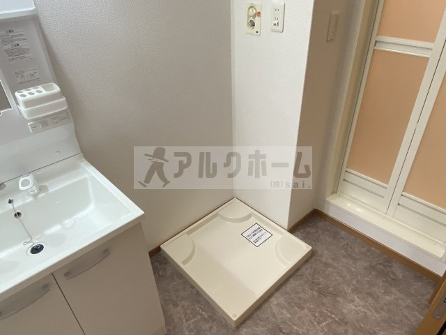 クロワールAの洗面所