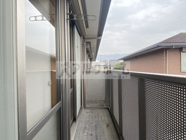 クロワールAのバルコニー