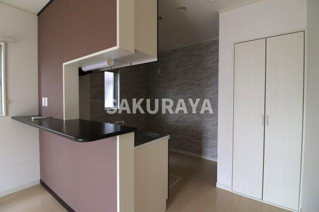 MCKハイツのキッチン|2023年1月撮影。現況と異なることがございます。