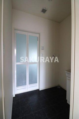 MCKハイツの洗面所|2023年1月撮影。現況と異なることがございます。