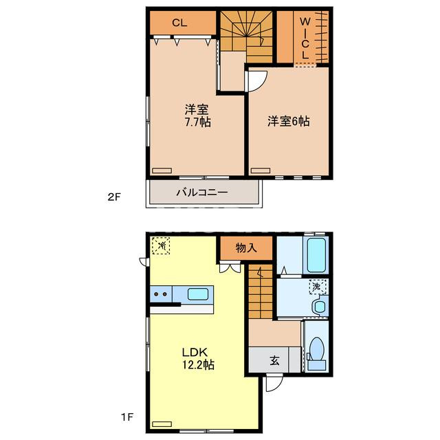 MCKハイツの間取り