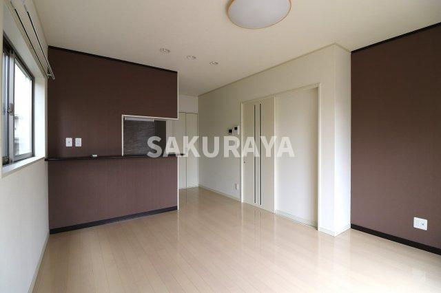 MCKハイツの居間・リビング|2023年1月撮影。現況と異なることがございます。