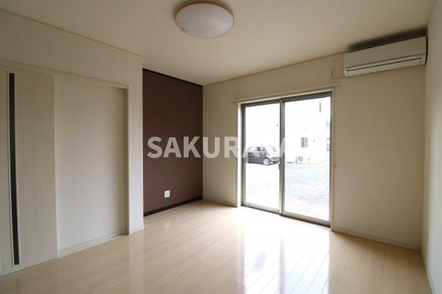 MCKハイツの居間・リビング|2023年1月撮影。現況と異なることがございます。