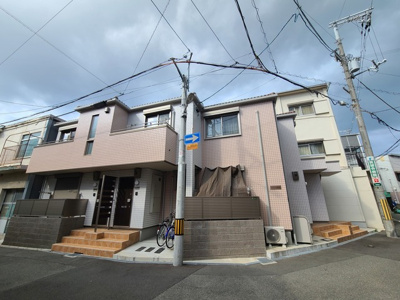 【外観】 | テラスハウス東淡路 | きれいな外観です